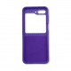 Z15 Silicone case за Samsung Z Flip 5 от 2 части - Тъмно Лилав