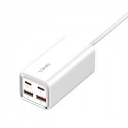 Разклонител 65W LDNIO A4610C / EU с 2xUSB и 2xPD порта 