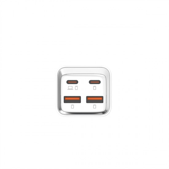Разклонител 65W LDNIO A4610C / EU с 2xUSB и 2xPD порта 