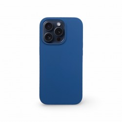Silicone case TP-59 за iPhone 14 Pro - Тъмно Син 
