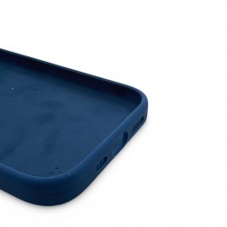 Silicone case TP-59 за iPhone 14 Pro - Тъмно Син 