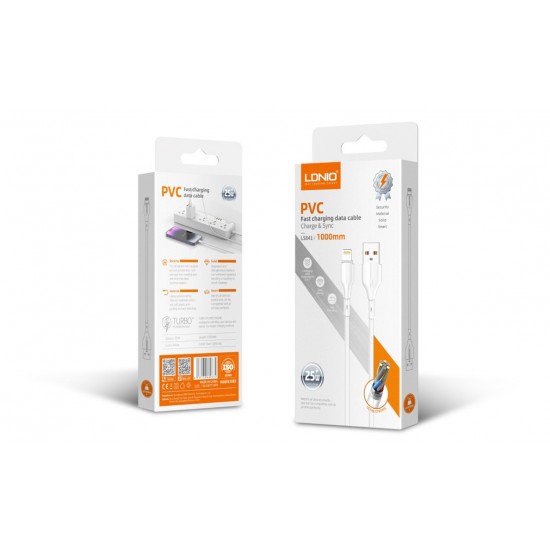 LDNIO Кабел LS841 25W USB към Type-C