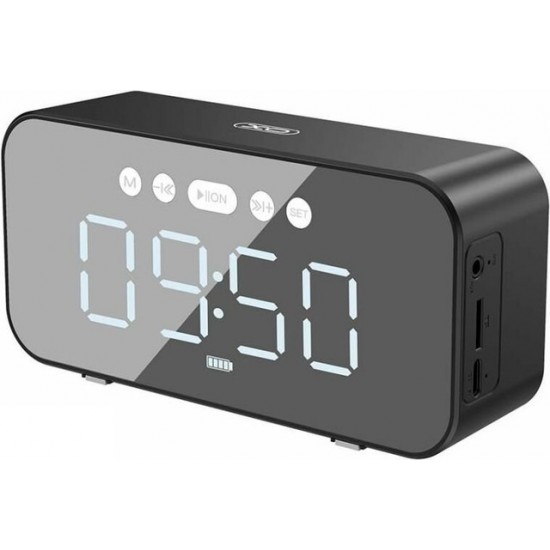 XO-F41 Дигитален LED часовник / Аларма +Блутут тонколона