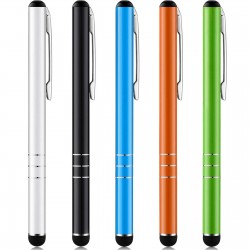 Универсална мини писалка за телефони и таблети PN02 - Оранжев