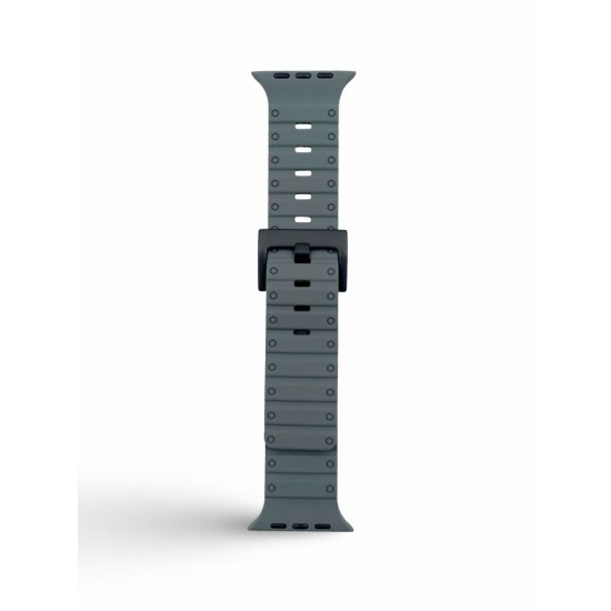 Ocean Band BN-12 Apple Watch каишка iWatch 42/44/45/49mm - Тъмно Сив