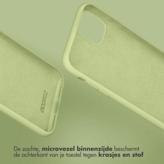 Z15 Silicone case+Пръстен за Samsung Z Flip 4 от 2 части - Зелен