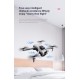 Дрон К9 Aerial Drone 4K HD GPS с 3 лещи сгъваем с калъф за носене и 2 батерии