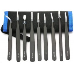 9в1 Комплект Пинсети с джоб EDS-10, EDS-11, EDS-12, EDS-13, EDS-14, EDS-15, EDS-16, EDS-17, EDS-18, EDS-34A