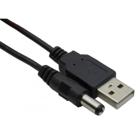 КАБЕЛ ЗА ЗАРЕЖДНЕ USB43 5.5*2.1 mm