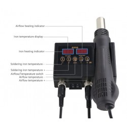 YAOGONG 8898 поялна станция и пистолет за горещ въздух