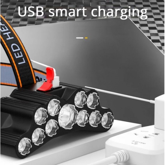 Челен Фенер с 11 Led Лмапи SH-T11