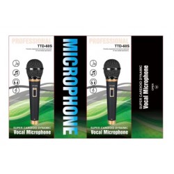 TTD-60S Професионален Жичен Микрофон 6.5mm.