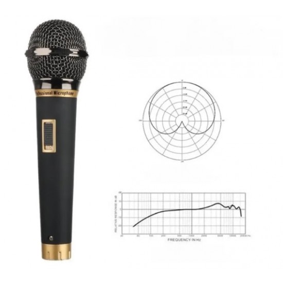 TTD-60S Професионален Жичен Микрофон 6.5mm.