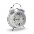Будилник Тип Звънец Големи Цифри 668 - Бял