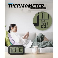 Оптичнен Дигитален Будилник GR-2518 - Черен