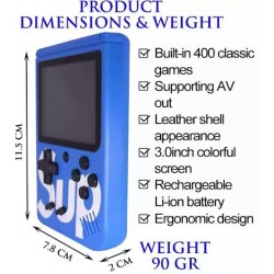 SP400 Преносима игрова конзола 400 игри в 1 3.0"