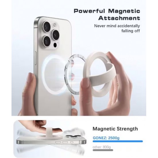 R12 Държач MagSafe за телефон универсален  - Розов