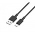  XO-NB-P156 Кабел Fast 3A USB към Type-C 1M - Черен