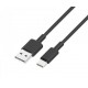  XO-NB-P156 Кабел Fast 3A USB към Type-C 1M - Черен