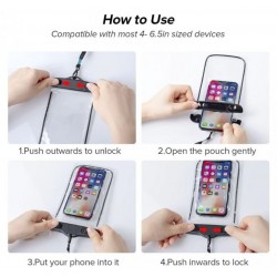 Водоустойчив калъф WP-18 - Розов