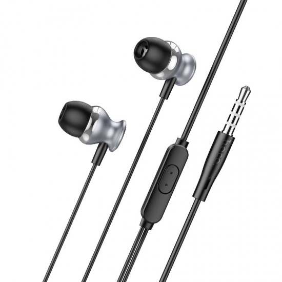 HOCO Слушалки M106 с микрофон 3.5mm (Черен) 
