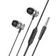 HOCO Слушалки M106 с микрофон 3.5mm (Черен) 