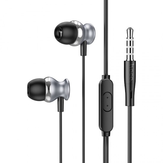 HOCO Слушалки M106 с микрофон 3.5mm (Черен) 
