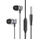 HOCO Слушалки M106 с микрофон 3.5mm (Черен) 
