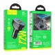 HOCO 12V NZ11 с 4 изхода 72W. 2x USB 2x USB-C