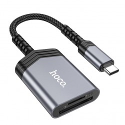 HOCO UA25, USB-C към SD/TF OTG до 2TB