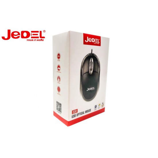 Жична мишка 800 dpi JEDEL 220 
