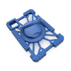 G78 Силик. Детски Калъф+стойка и ръбчета за Таблети 9", 10", 11" - Син