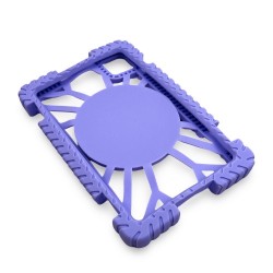 G78 Силик. Детски Калъф+стойка и ръбчета за Таблети 9", 10", 11" - Лилав