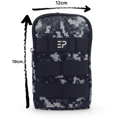 Универсален калъф чанта G75 7" - Зелен Камуфлаж