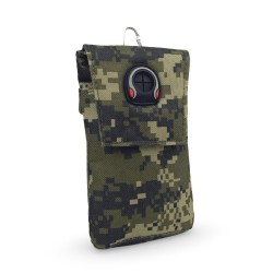 Универсален калъф с връзка за врат G72 6" - Зелен Камуфлаж