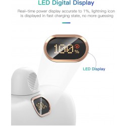 Компактна Външна батерия Powerbank PD20W LS-TC Type-C 5,000mAh - Бял