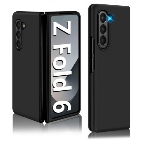Z15 Silicone case за Samsung Z Fold 7 от 2 части - Черен