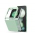 Z16 PVC case за Samsung Z Flip 7 от 2 части - Светло зелен