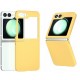 Z16 PVC case за Samsung Z Flip 6 от 2 части - Жълт