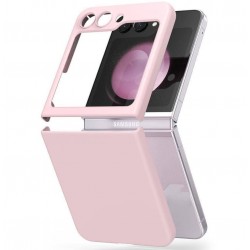 Z16 PVC case за Samsung Z Flip 6 от 2 части - Бебешко Розово