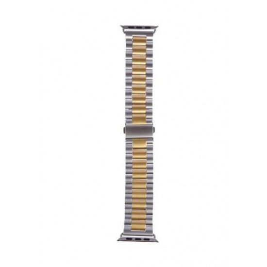 Метална каишка BN-16 за Smart Watch Часовник 20mm - Сив/Златист