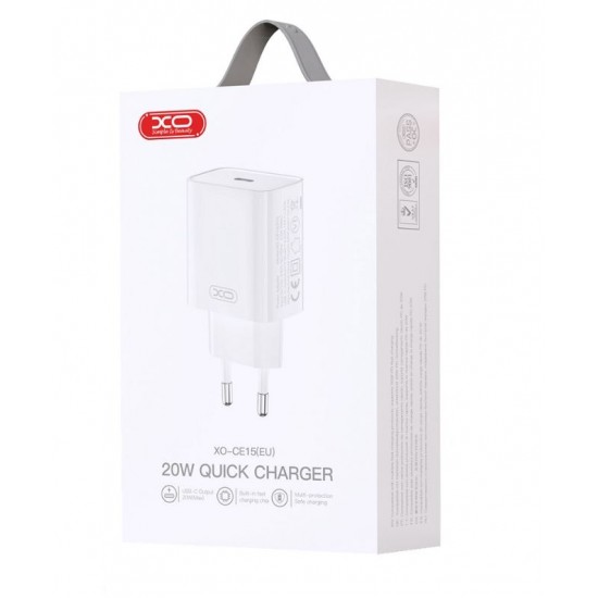 XO-CE15 20W PD Адаптер с изх. USB-C PD-20W 
