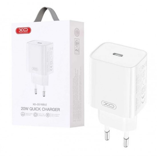 XO-CE15 20W PD Адаптер с изх. USB-C PD-20W 