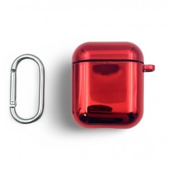 Силиконов калъф за Airpods 1 / 2 L2 Цвят - Лъскаво Червен