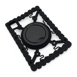 G79 Силик. Детски Калъф+стойка и плодове за Таблети 9", 10", 11" - Черен