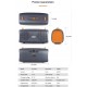 Преносима тонколона KISONLI KS-2003 5W - Син TF карта, USB, FM радио, зареждане тип C