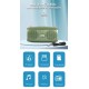 Преносима тонколона KISONLI KS-2003 5W - Син TF карта, USB, FM радио, зареждане тип C