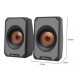 Тонколони KISONLI KS-04 2.0, 2x3W, USB захранване, 3.5mm стерео