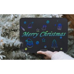 Графичен таблет Професионален за писане и рисуване YF15 12-инчова цветна дъска с драскулки Обучаващи