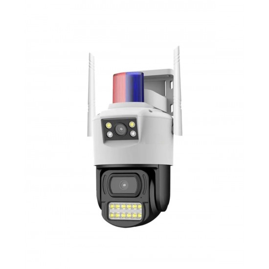SC07 1080P 360 WIFI+LAN  ( APP:V380PRO ) Двойна Външна охранителна камера 3.0MP Infrared 3.6mm 